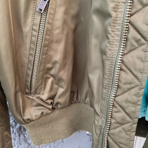 SOLD | GAP Satin Bomber Jacket | Women's Small - Picture 9 of 12